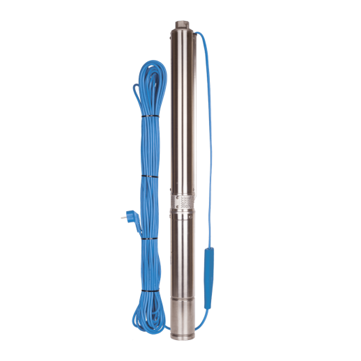 Насос скважинный Aquario ASP3E-65-75 (встр. конд, каб. 50м) 3365